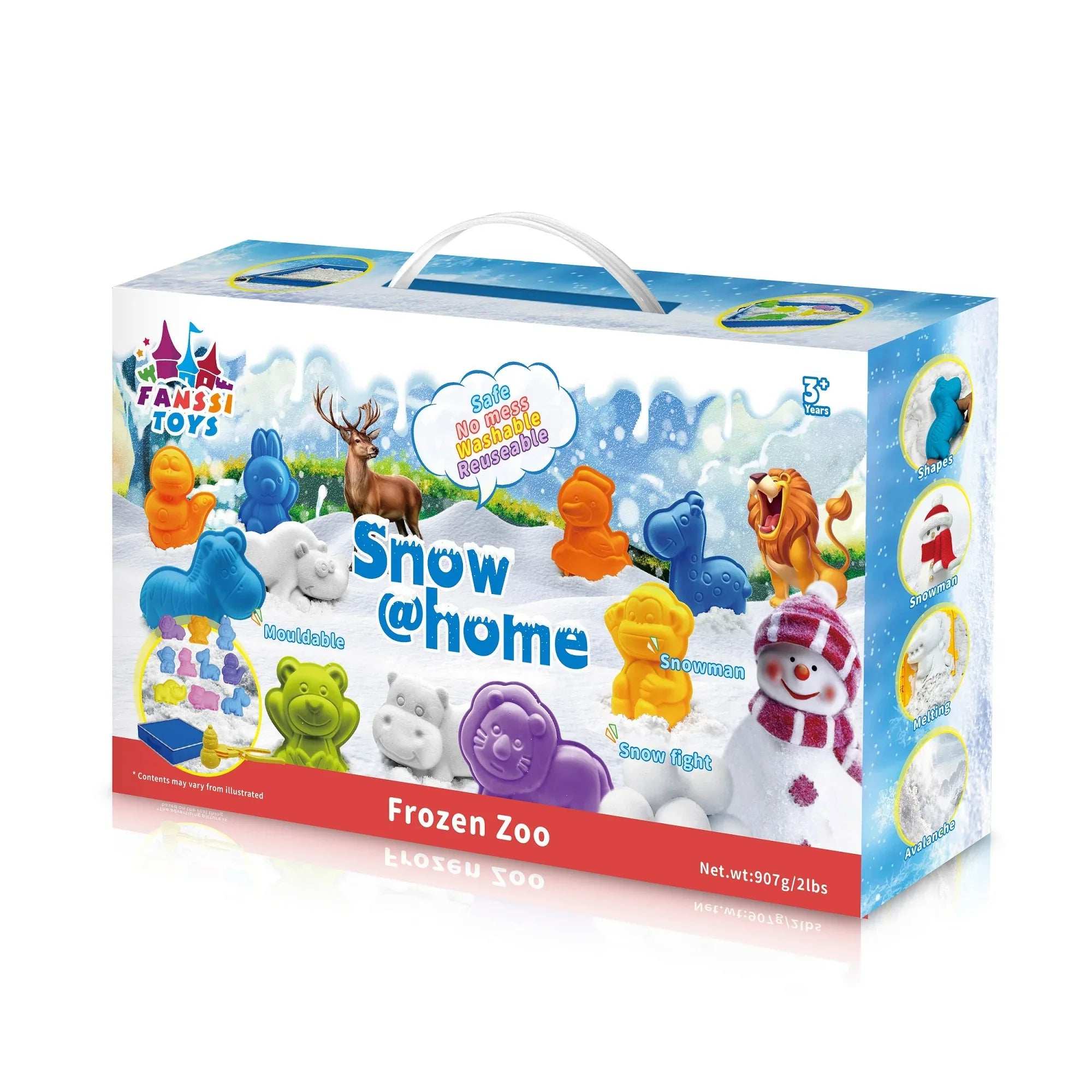 Fanssi Toys Snow @Home Frozen Zoo for kids in Kuwait